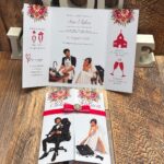 Invitație de nuntă personalizată cu caricatură – Game Over