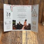 Invitație de nuntă personalizată cu caricatură – Mire pescar
