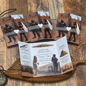 Invitație nuntă Counter Strike personalizată – Model Gaming