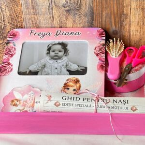 Set tavă personalizat pentru moț cu accesorii