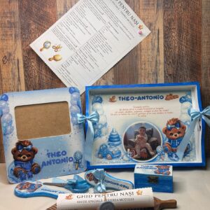 Set tavă personalizat pentru moț cu accesorii