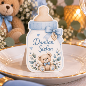 Place Card Personalizat | Biberonul Micului Prinț