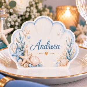 Place Card Personalizat | Perla Mării
