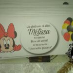 Plic de bani personalizat | Minnie Baby – Veselie cu Baloane