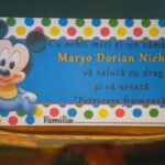 Plic de bani personalizat | Mickey Baby – Veselie în Culori