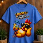 Tricou personalizat | Liniște! Cocoșul se relaxează