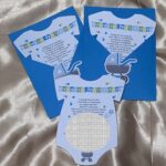 Invitație Botez Body Bebeluș cu Plic Personalizat