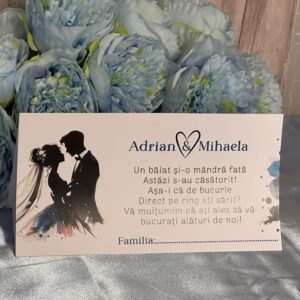 Plic de bani personalizat – Un Singur Destin