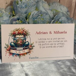 Plic de bani personalizat – Călătoria Iubirii