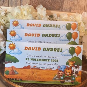 Plic de bani personalizat – Aventură Safari