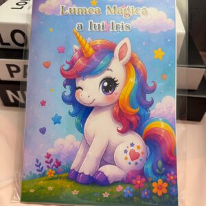 Carte de Colorat Personalizată - Lumea magică a lui Iris