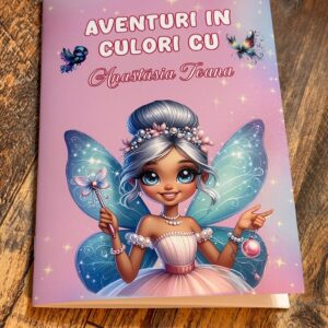 Carte de Colorat Personalizată - Aventuri în culori